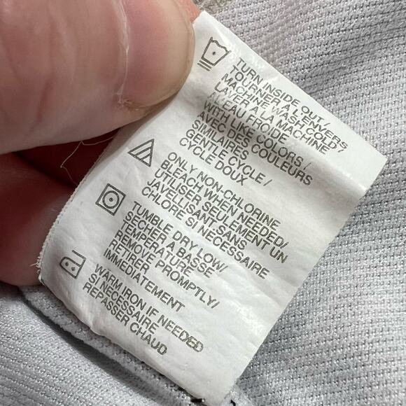 Jockey Womens Leggings Active Athletic Ankle Length Stretch Black White 2X - Picture 9 of 9